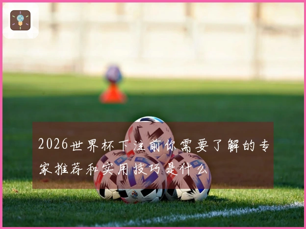 2026世界杯下注前你需要了解的专家推荐和实用技巧是什么