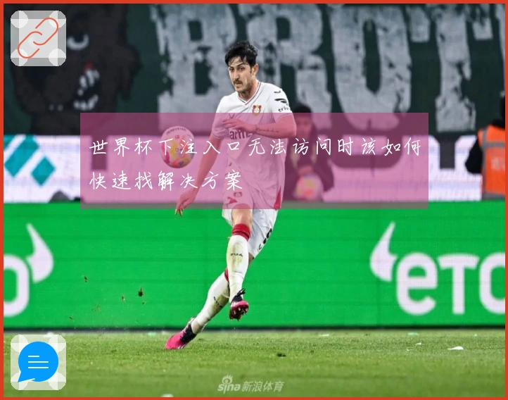 世界杯下注入口无法访问时该如何快速找解决方案