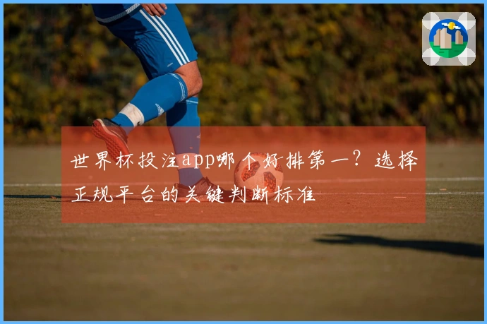 世界杯投注app哪个好排第一？选择正规平台的关键判断标准