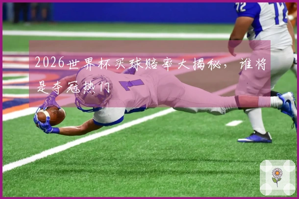 2026世界杯买球赔率大揭秘,谁将是夺冠热门